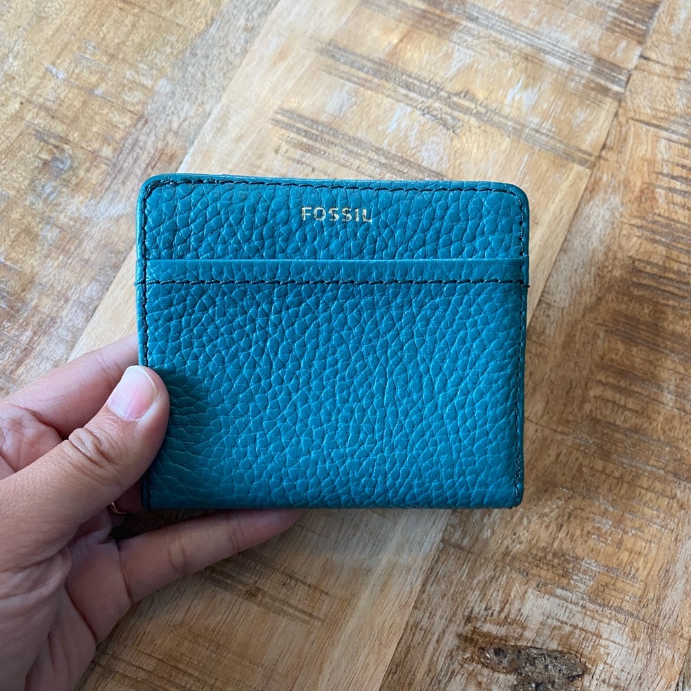 Fossil Bifold Teal